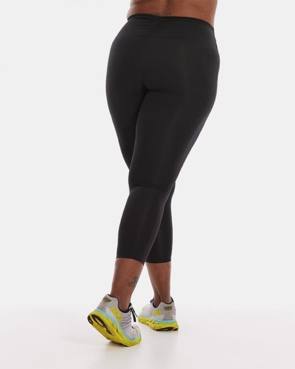 Snowtrends Black High-Waist Leggings – Sleek & Supportive Fit