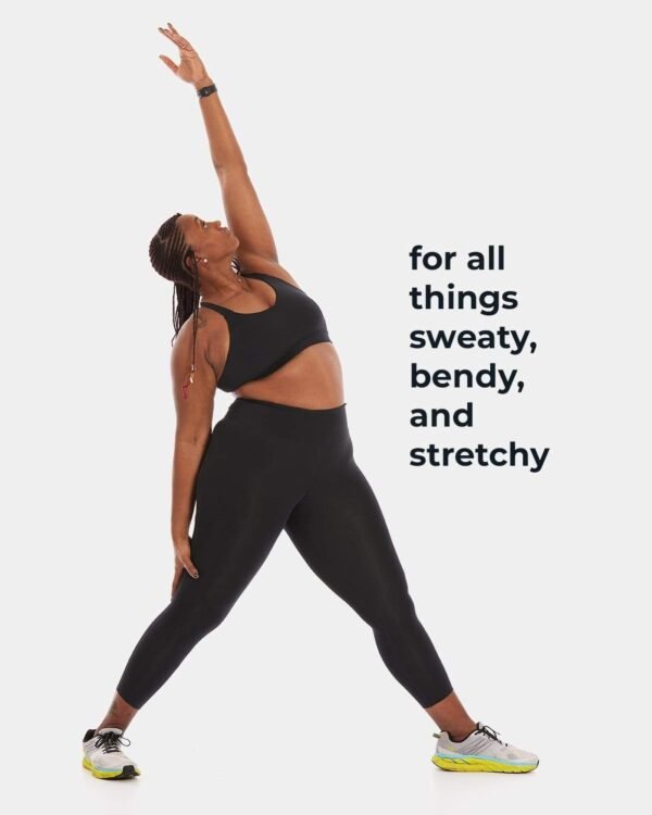 Snowtrends Black High-Waist Leggings – Sleek & Supportive Fit